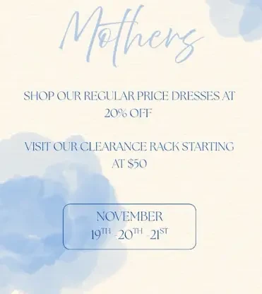 ✨ MOTHER'S DRESS SALE ✨ Main Image