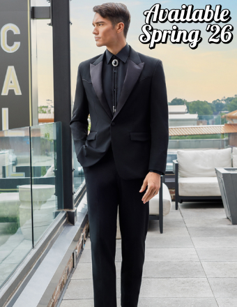 Thomas Brothers Black Dutton Western Tuxedo #0 Black thumbnail