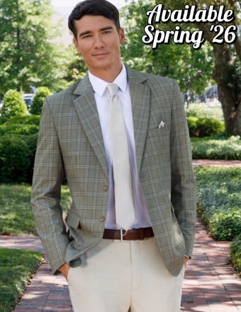 Thomas Brothers Sage Green ‘Metro’ Plaid Sport Coat #0 Sage Green thumbnail