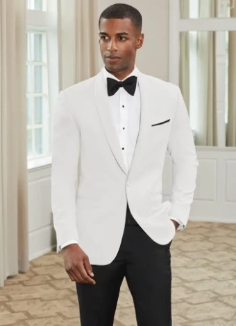 Thomas Brothers White Blaine Dinner Jacket #0 White thumbnail