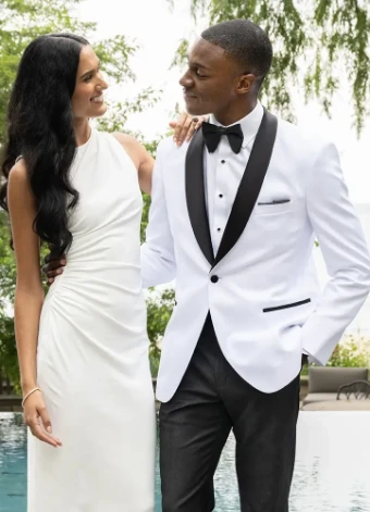Thomas Brothers White Jason Dinner Jacket #0 White thumbnail