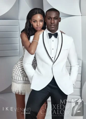 Thomas Brothers White Waverly Tuxedo #0 White thumbnail