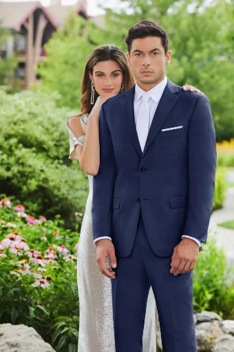 Thomas Brothers 588 - Navy Tatum Wedding Suit #0 Navy thumbnail