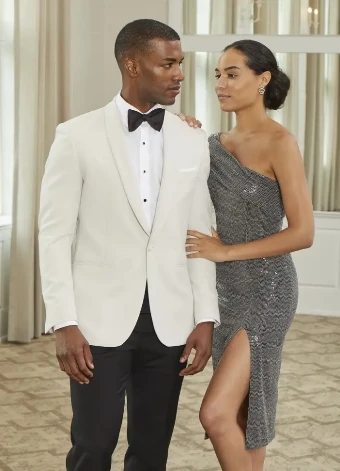 Thomas Brothers 735 - Ivory Blaine Dinner Jacket #0 Ivory thumbnail