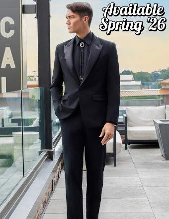 Thomas Brothers Black Dutton Western Tuxedo #0 Black thumbnail