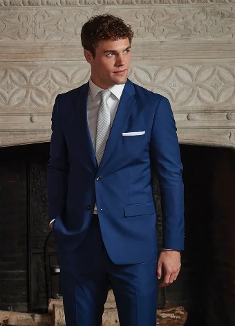 Thomas Brothers Couture Cobalt Power Stretch Suit (Purchase Only) #0 Cobalt thumbnail