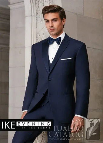 Thomas Brothers PM1014 - Navy Sebastian Tuxedo #0 Navy thumbnail