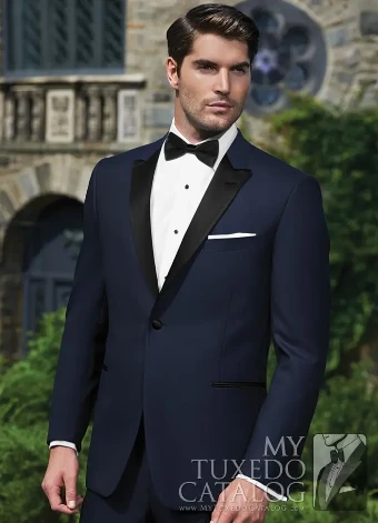 Thomas Brothers PM1016 - Navy Blake Tuxedo #0 Navy thumbnail