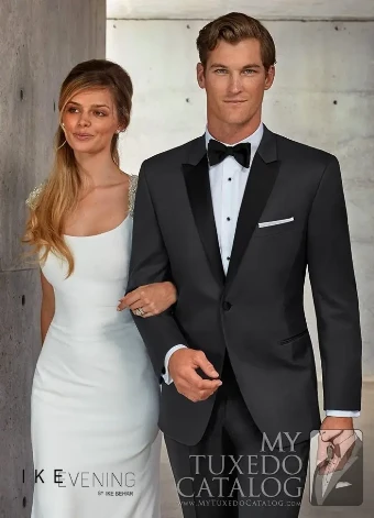 Thomas Brothers PM1037 - Charcoal Grey Xavier Tuxedo #0 Charcoal Grey thumbnail