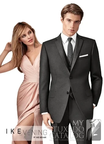 Thomas Brothers PM1044 - Charcoal Grey Alexander Suit #0 Charcoal Grey thumbnail