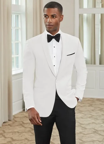 Thomas Brothers PM1069 - White Blaine Dinner Jacket #0 White thumbnail