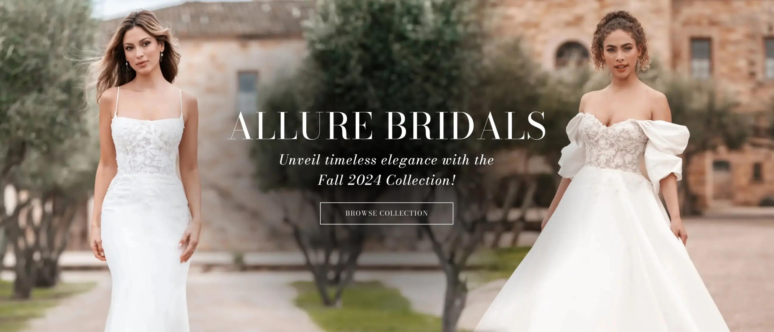 allure bridals fall 2024 banner