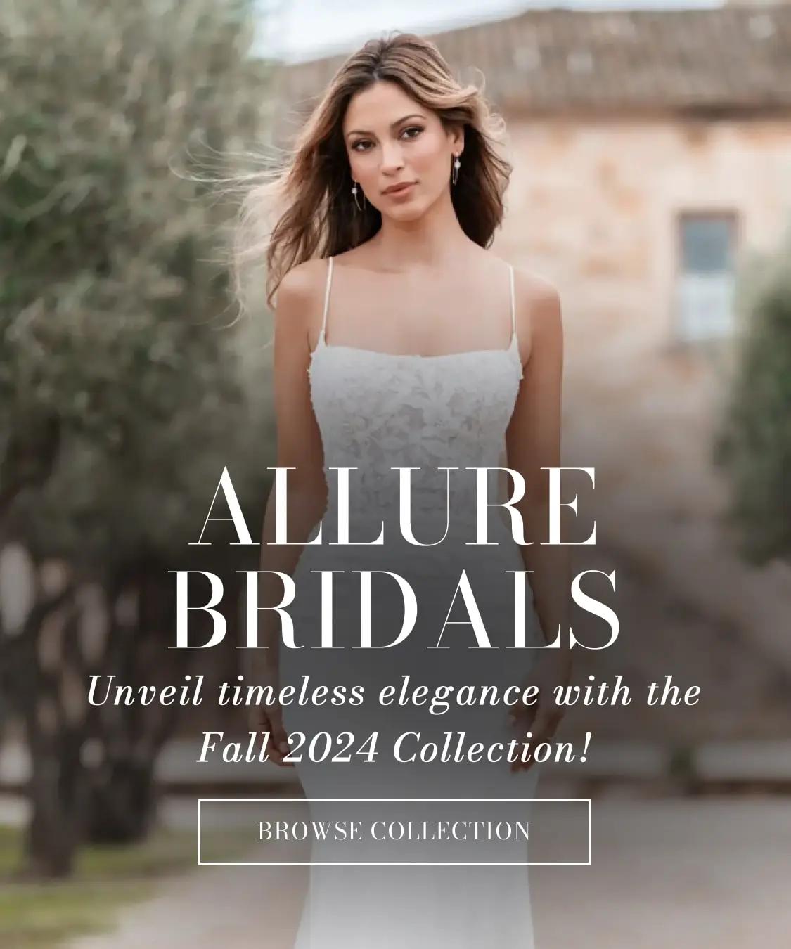 allure bridals fall 2024 banner