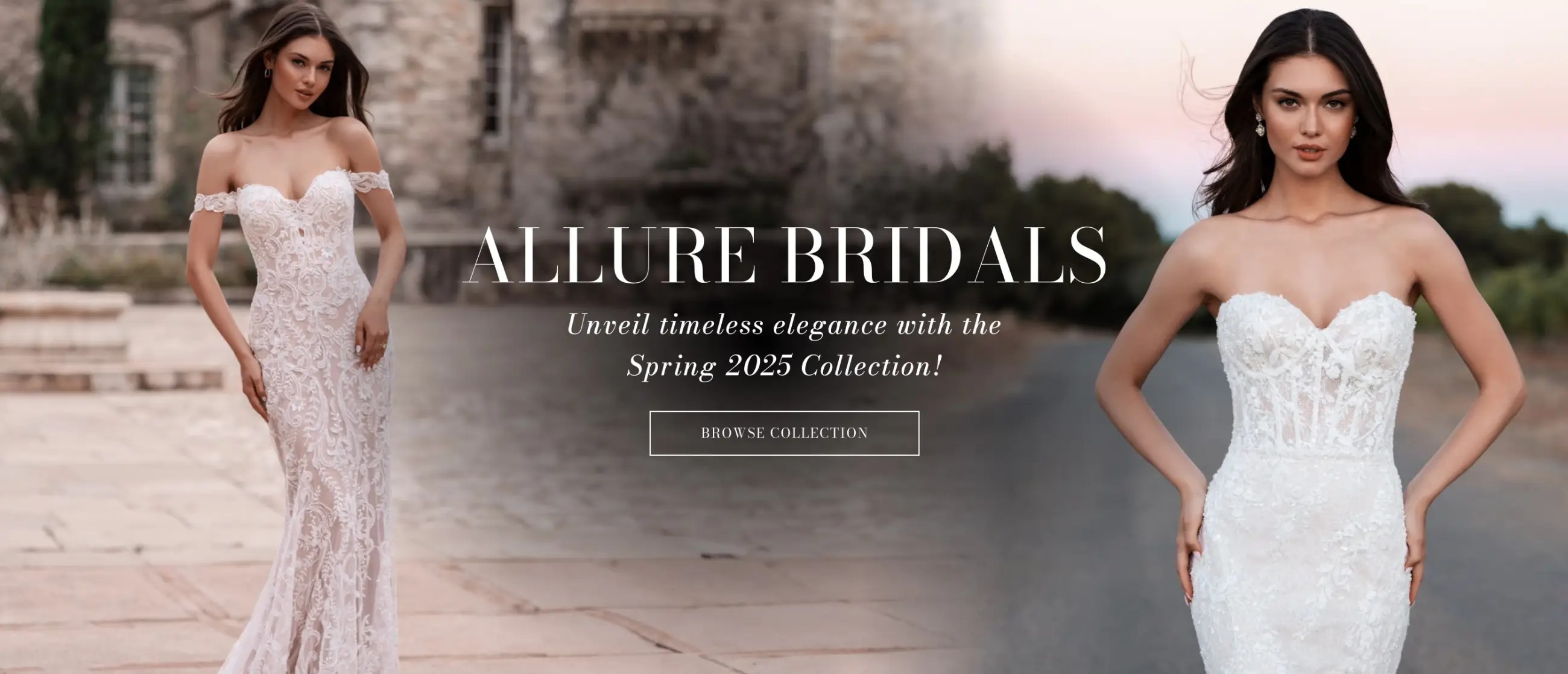 Allure Bridals Banner for Desktop