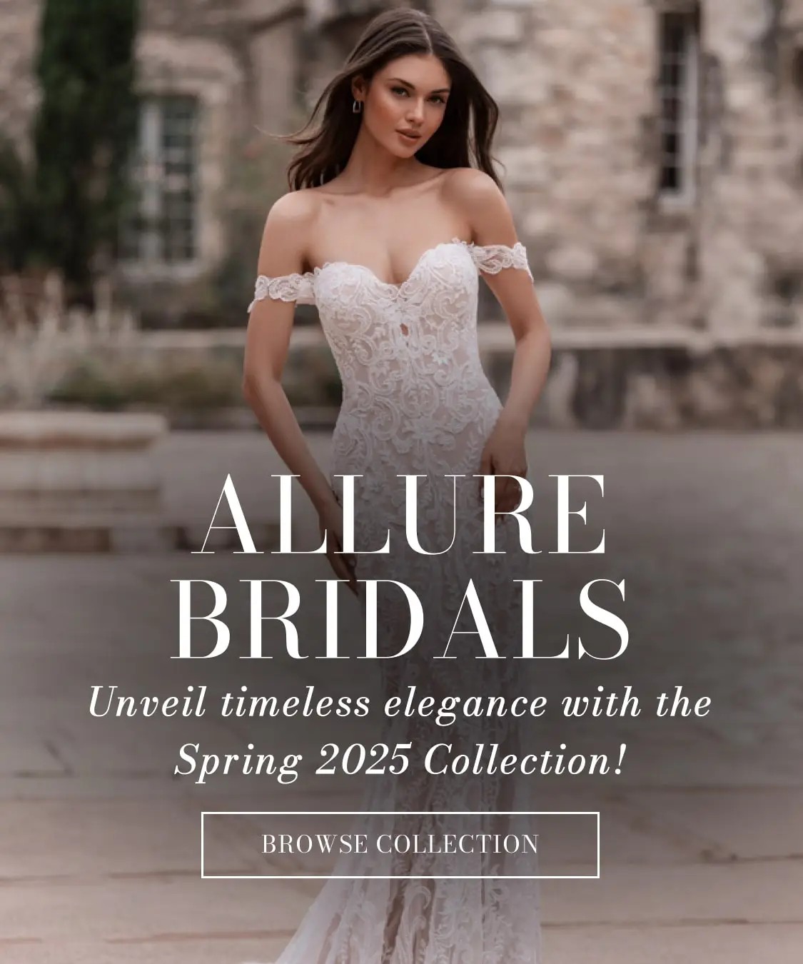 Allure Bridals Banner for Mobile