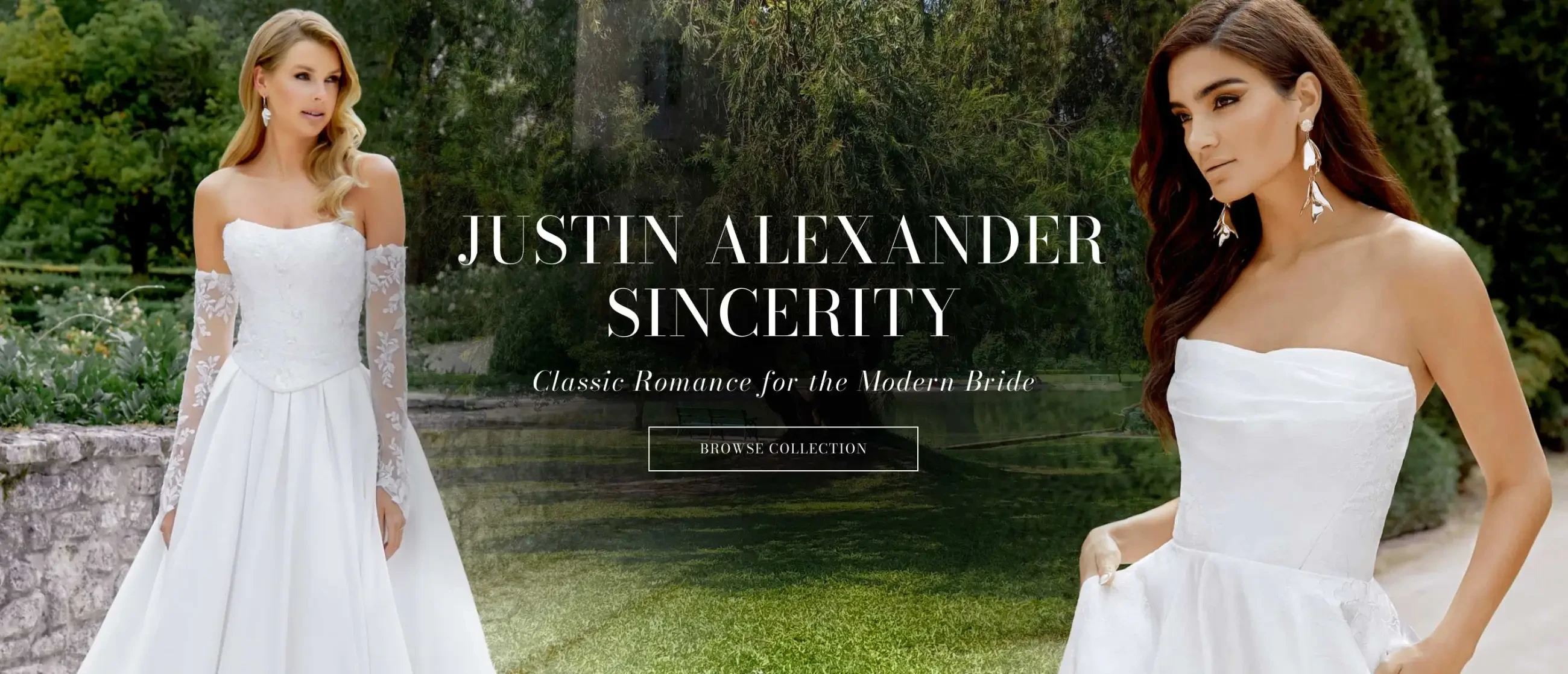 Justin Alexander Sincerity Banner for Desktop