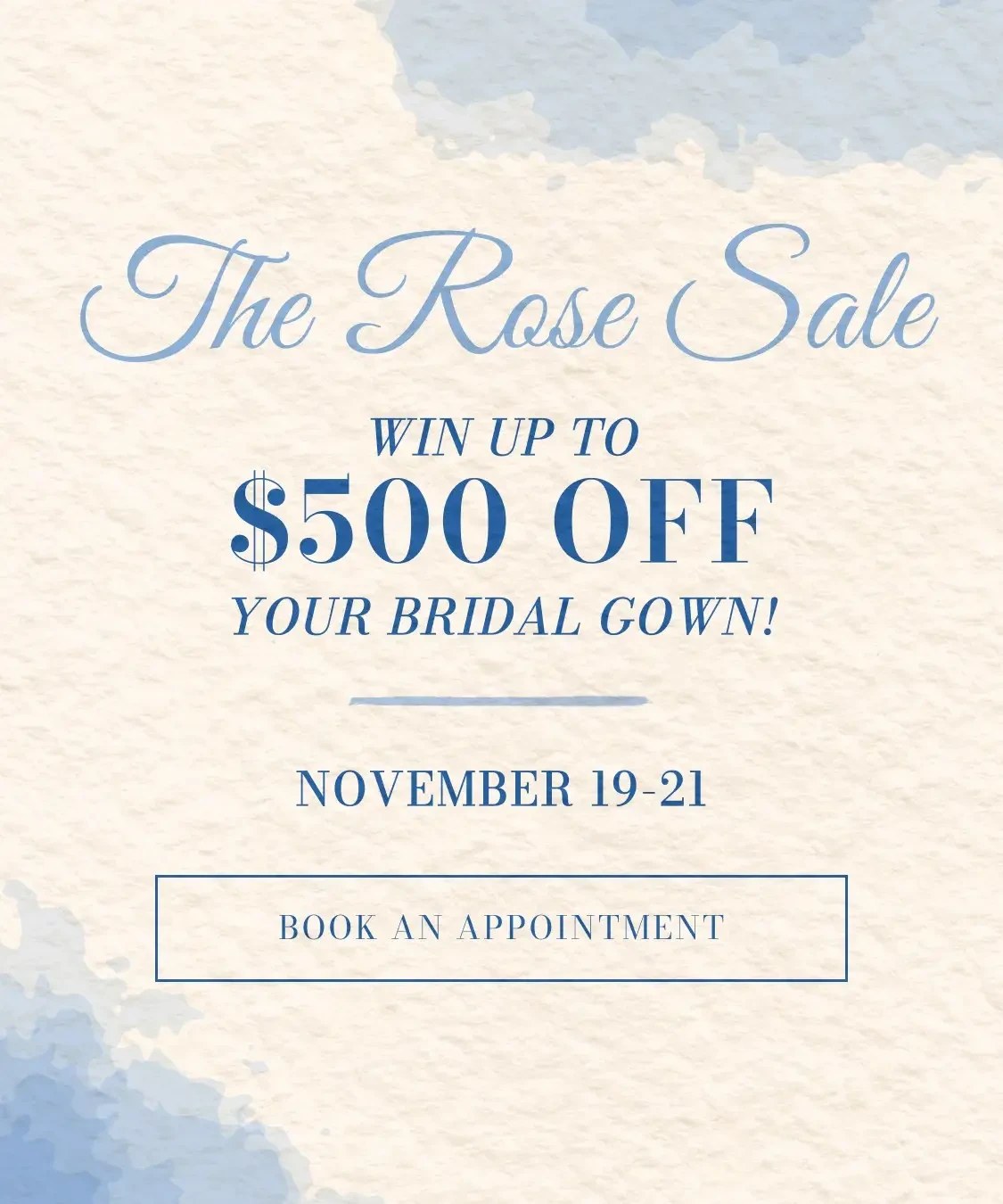 The Rose Sale Banner for Mobile